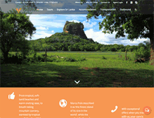 Tablet Screenshot of lanka-vacations.com